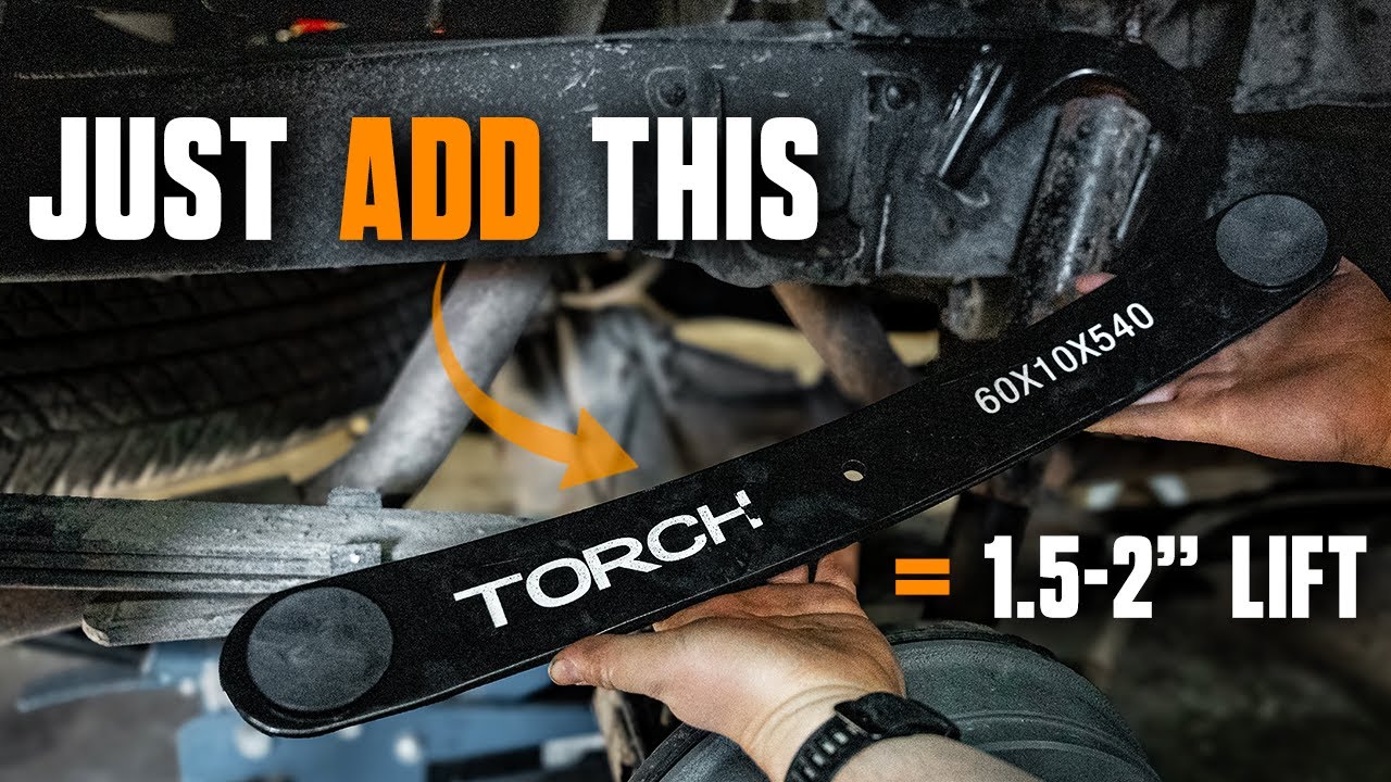 Как установить подъёмник листовой рамы на Toyota Tacoma | Torch Offroad