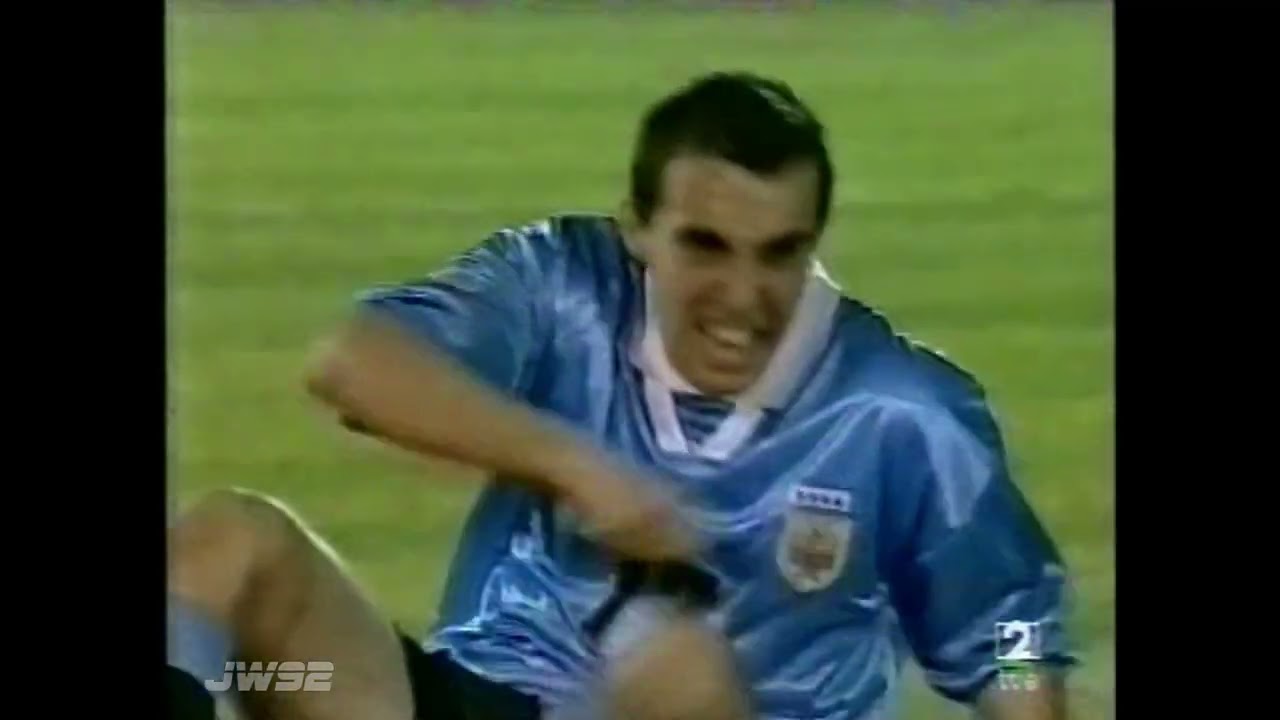 1999.07.10 Paraguay 1 (3) - Uruguay 1 (5) (Partido Completo 60fps - Copa América Paraguay 1999)
