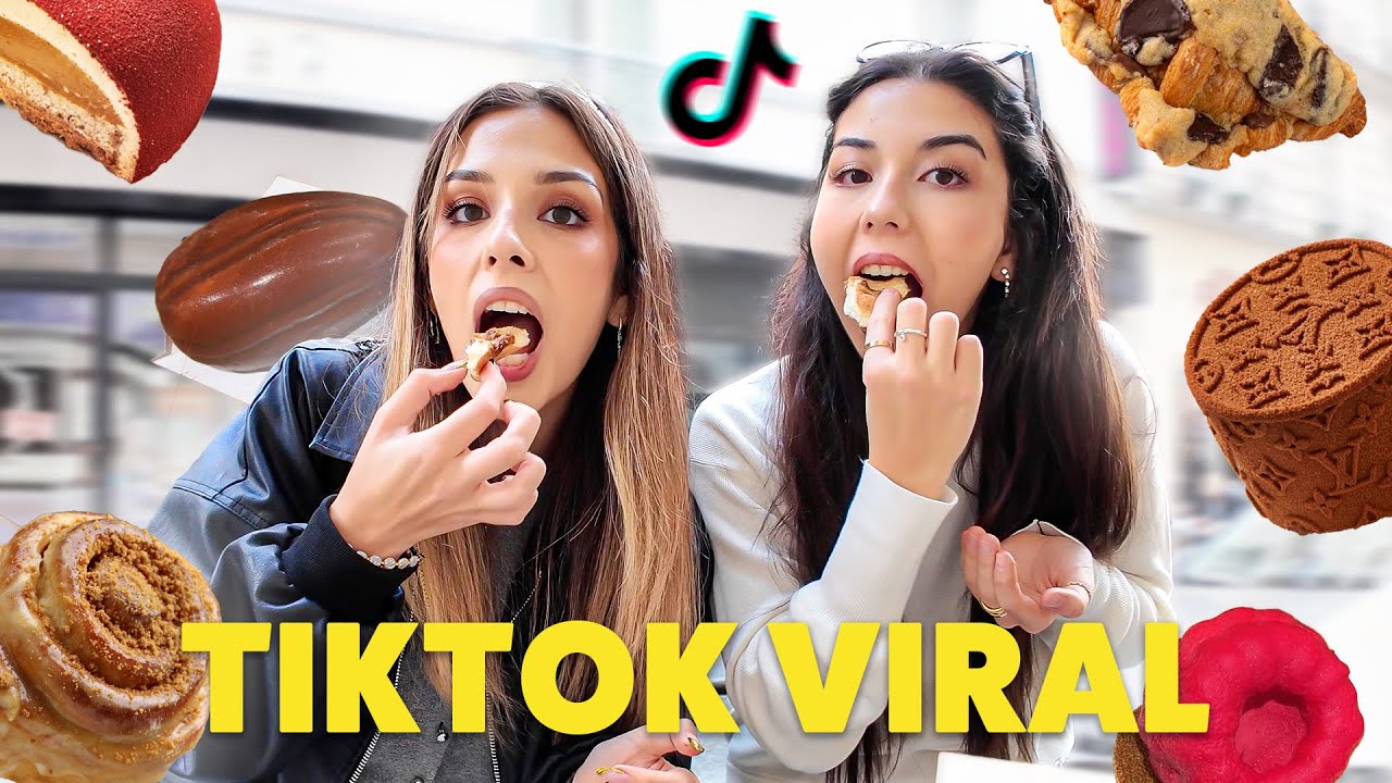 ON TESTE LES PATISSERIES VIRALES DE TIKTOK AVEC MA SOEUR (Louis Vuitton, le Ritz, crookie …)
