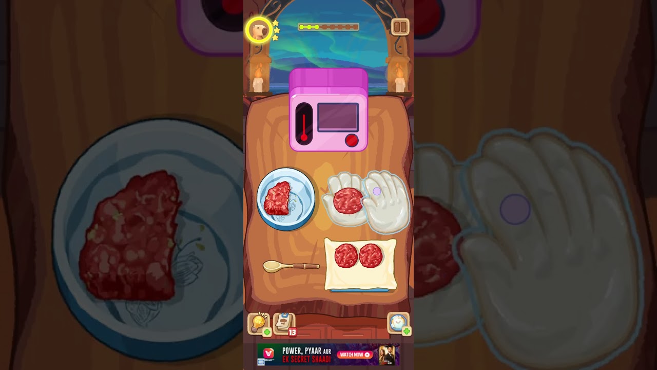 Cookingdom level Swedish meatball #game #gaming 