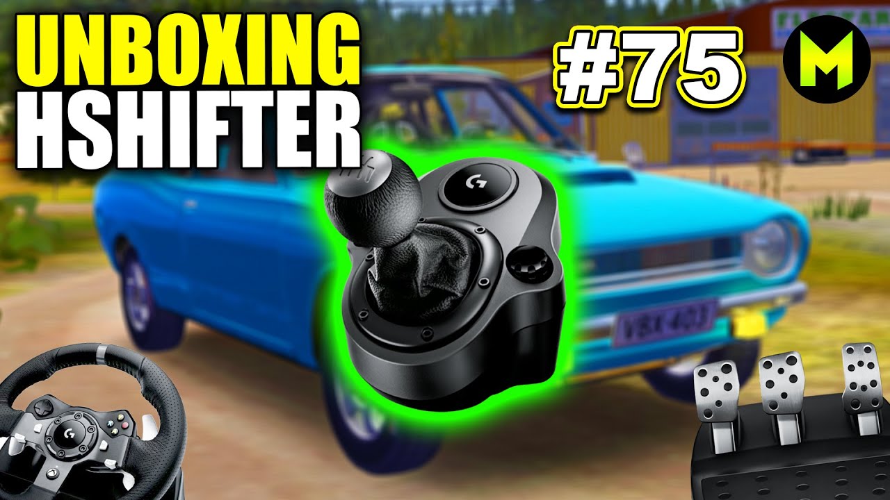 UNBOXING CÂMBIO HSHIFTER LOGITECH DO G920/G29/G923 E TESTE! CHEGOU EM MENOS DE 24HS PELA AMAZOM!