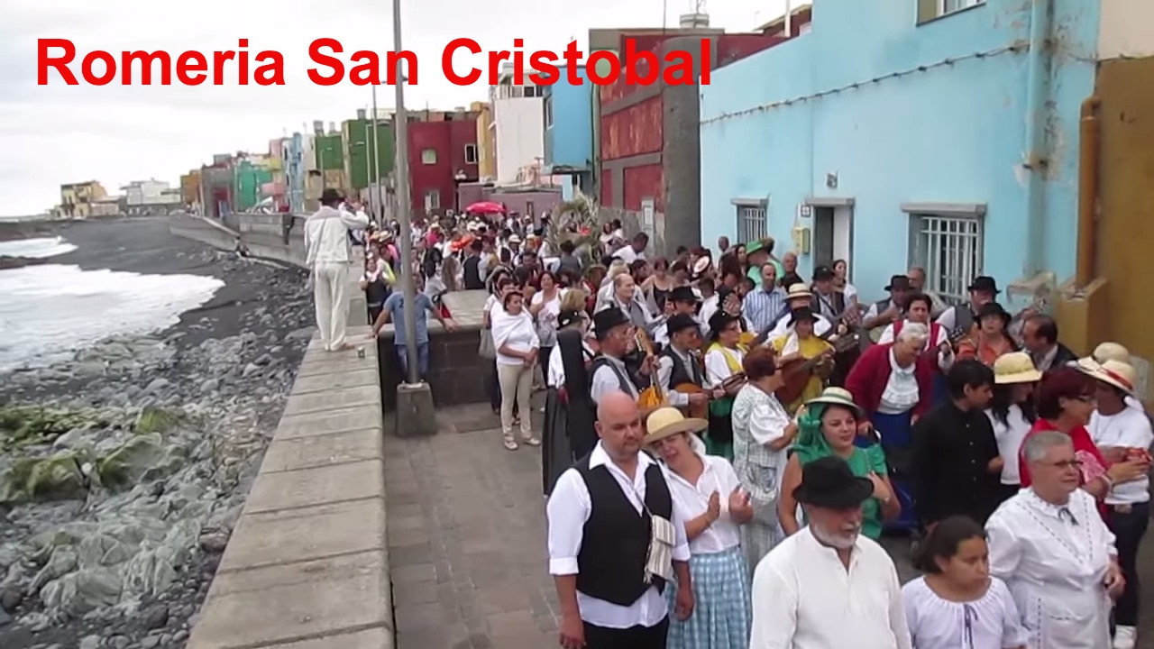 Romeria En el Barrio Marinero de San Cristobal