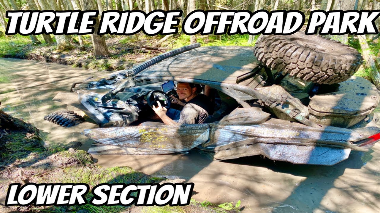 Turtle Ridge Offroad Park on Drummond Island | Lower Section | Rock Climbs and Mudding