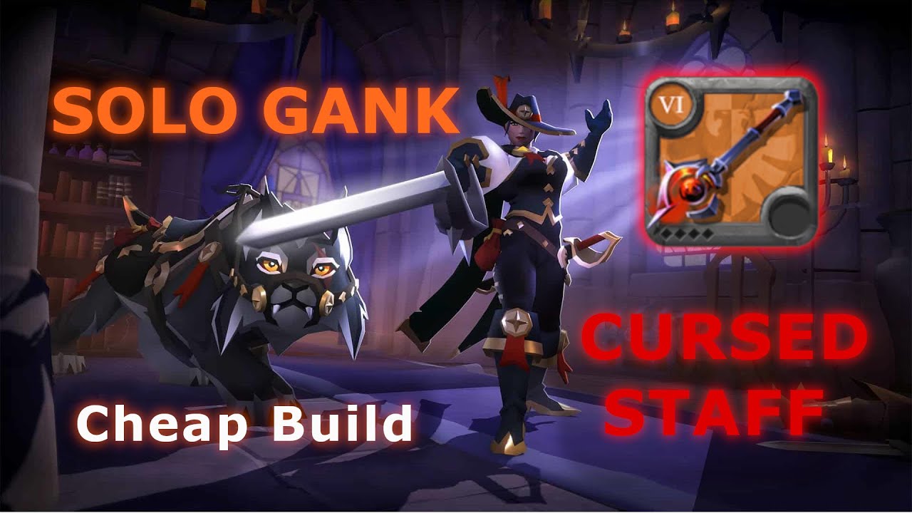 🔥SILVER MAKING🔥SOLO GANK |  CURSED Staff 💀 | Albion Online | Ep. 1