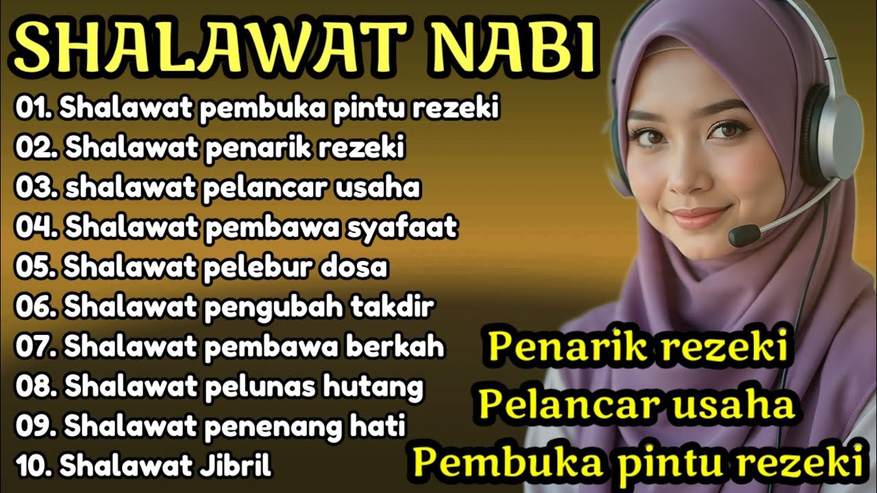 Sholawat Jibril penarik rezeki paling ampuh dan pembuka pintu rezeki juga pelancar usaha