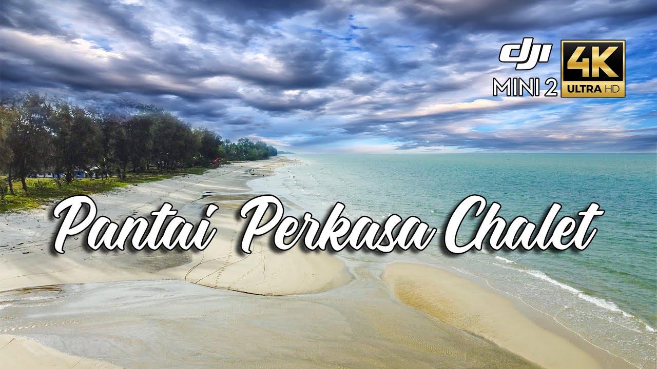 PANTAI PERKASA CHALET BACHOK KELANTAN | 4K AERIAL FOOTAGE CINEMATIC DRONE VIDEO DJI MINI 2