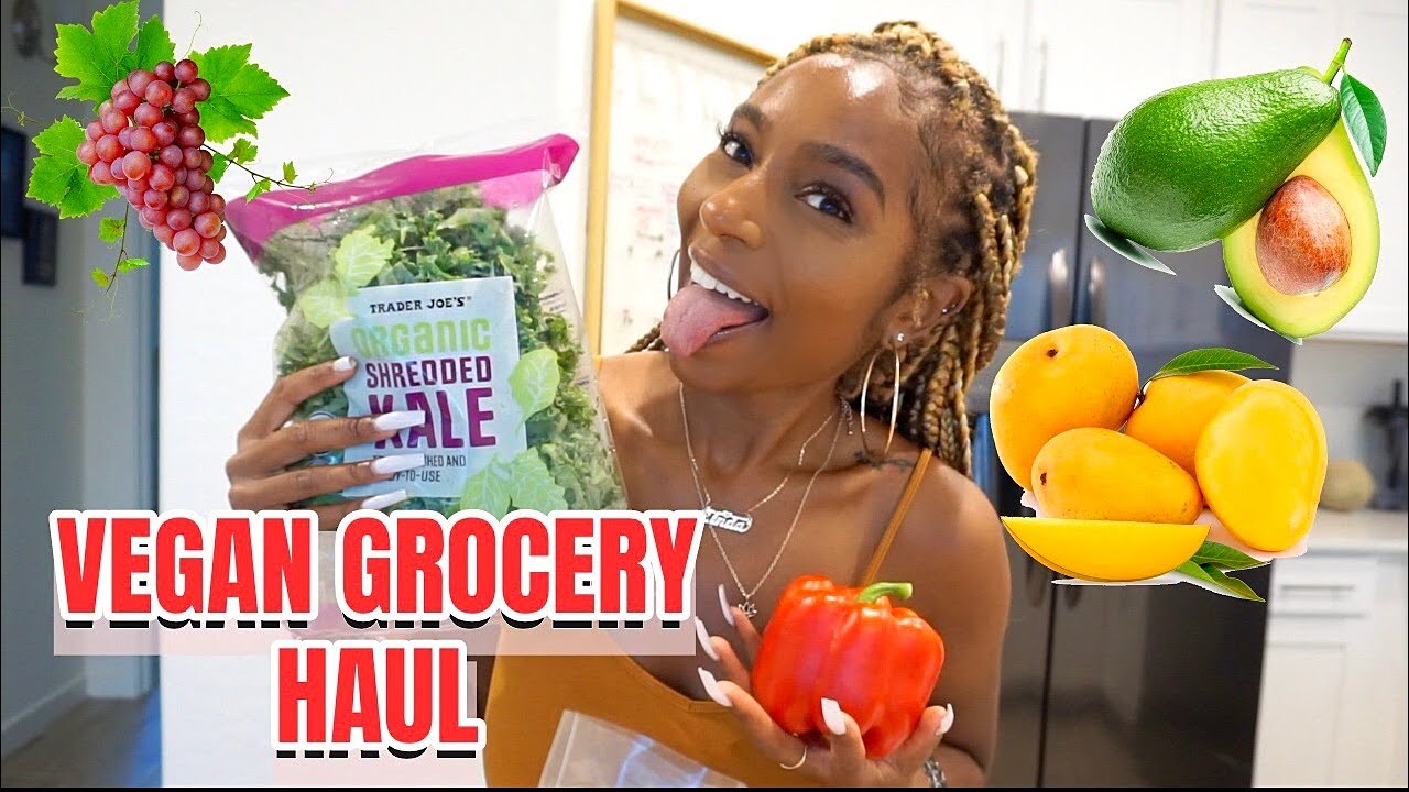 Alkaline Vegan Grocery Haul & What's in my Cabinets | Trader Joes & Target| iamLindaElaine