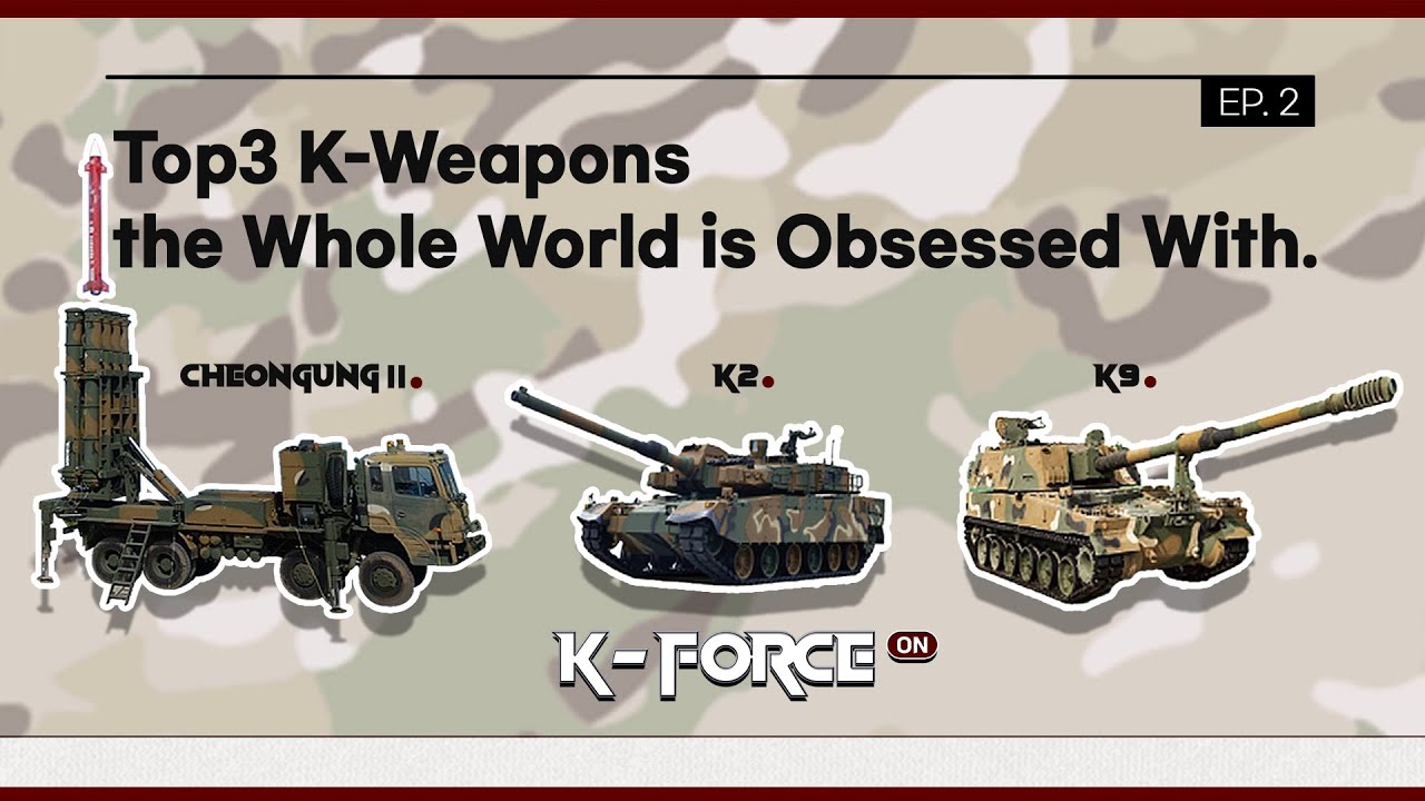 The Global Top 3: South Korea's Best-Selling Weapons