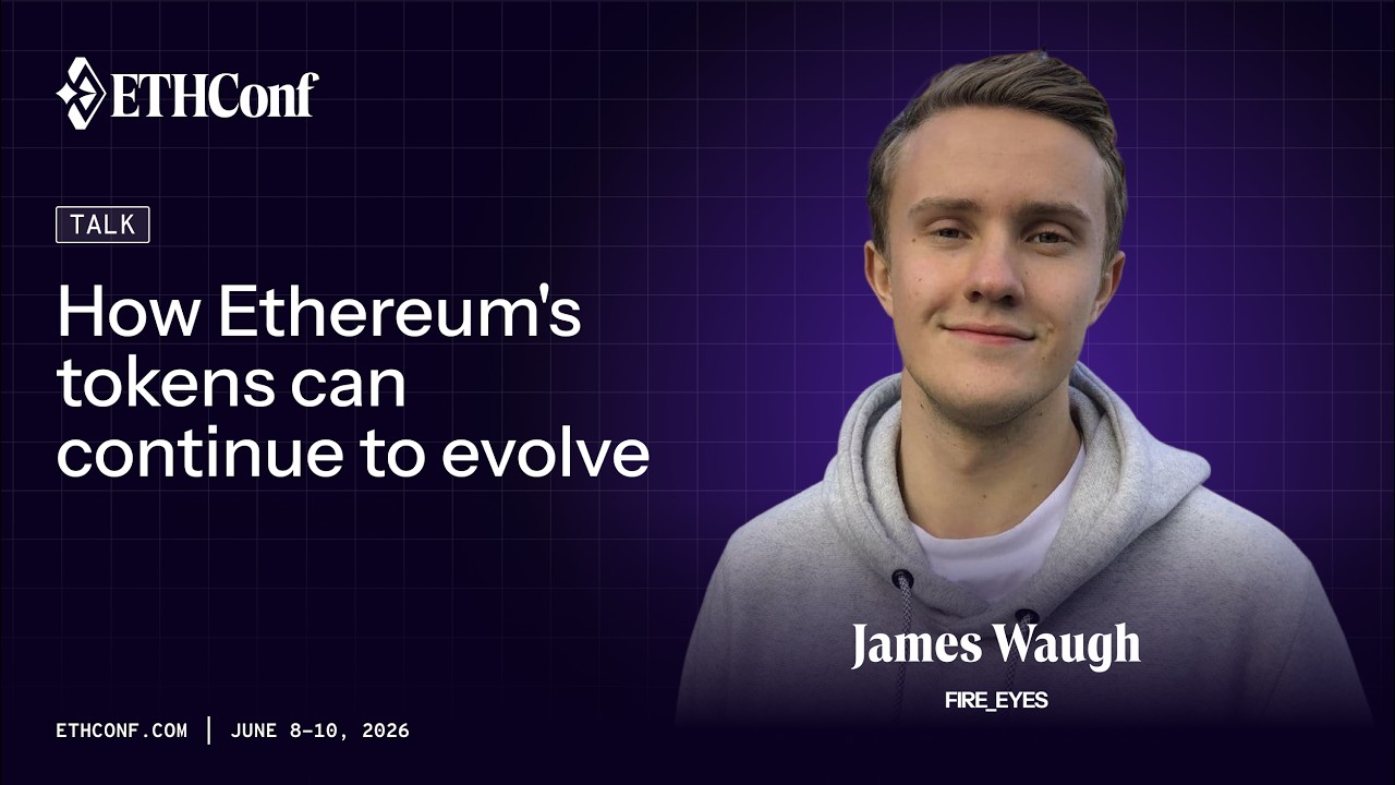 Как токены Ethereum могут развиваться дальше | Джеймс Во (Fire_Eyes) на ETHConf