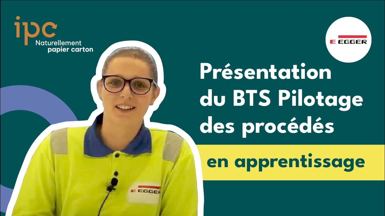 BTS PILOTAGE de PROCÉDÉS en Apprentissage 🧪🏭