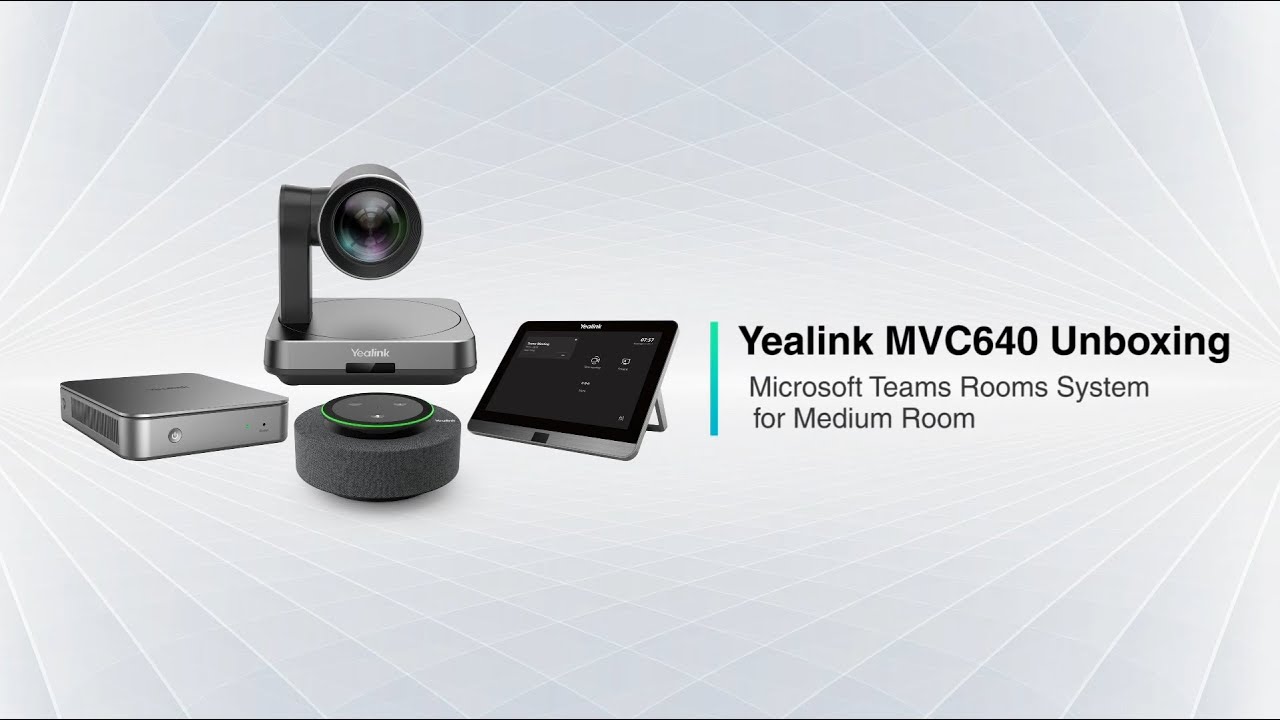 Yealink MVC640 Unboxing