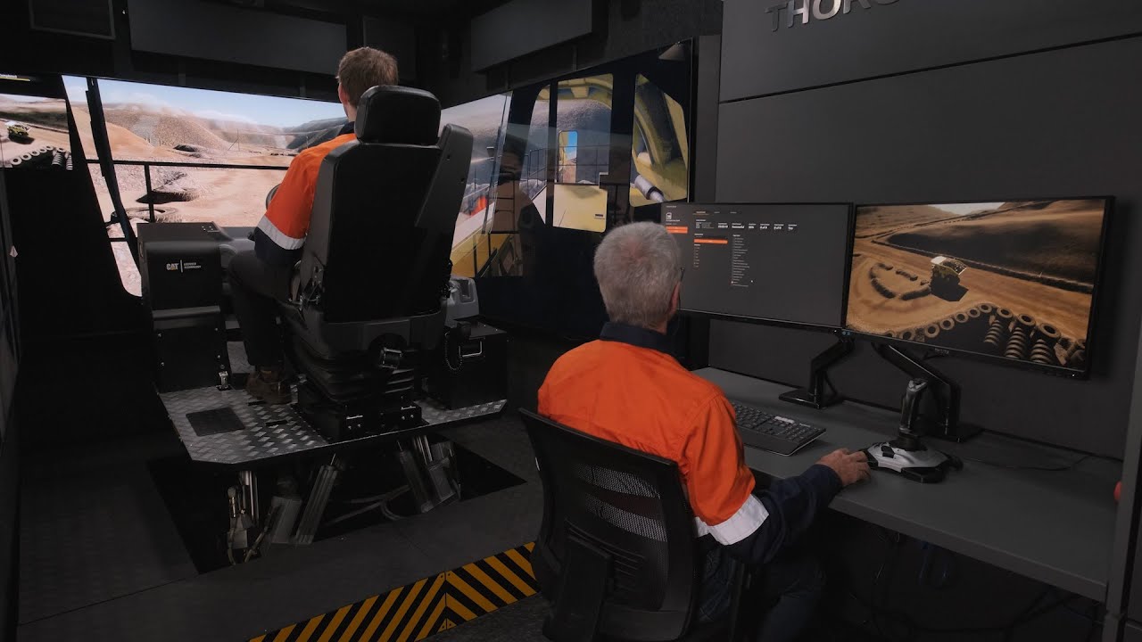 CYBERMINE Cat 793F Haul Truck Simulator - 6th Gen