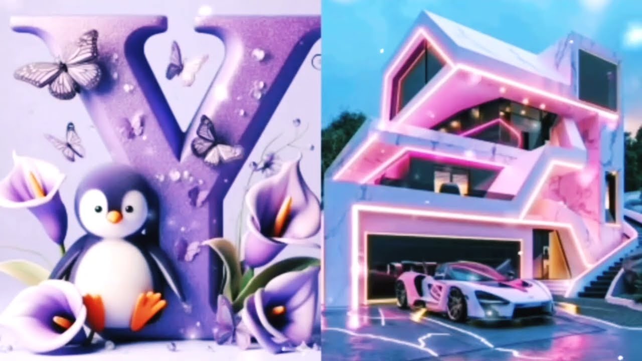 A to Z choose your name's first alphabet letter and see beautiful dream house 😍💖 #trending #video 