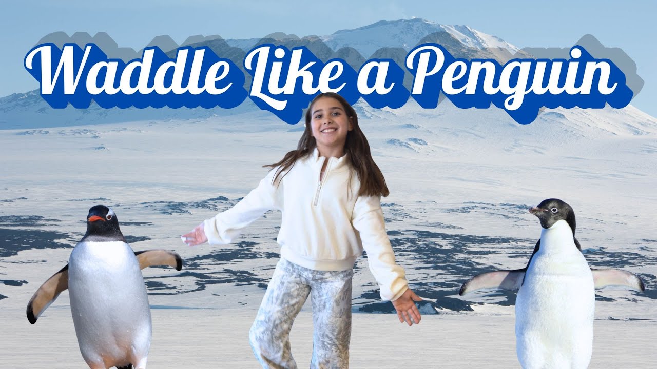 Ковыляй, как пингвин | Развивающая игра для детей