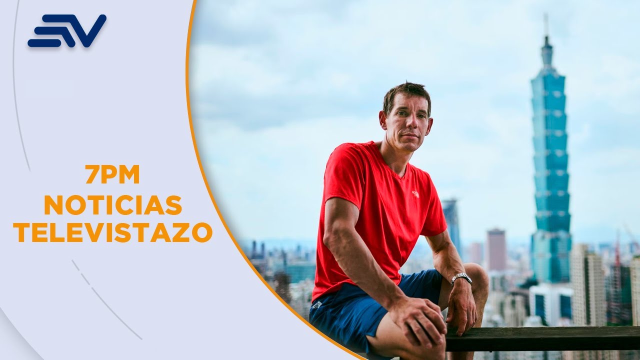 Escalador Alex Honnold conquista el rascacielos Taipei 101 en ascenso sin protección | Televistazo