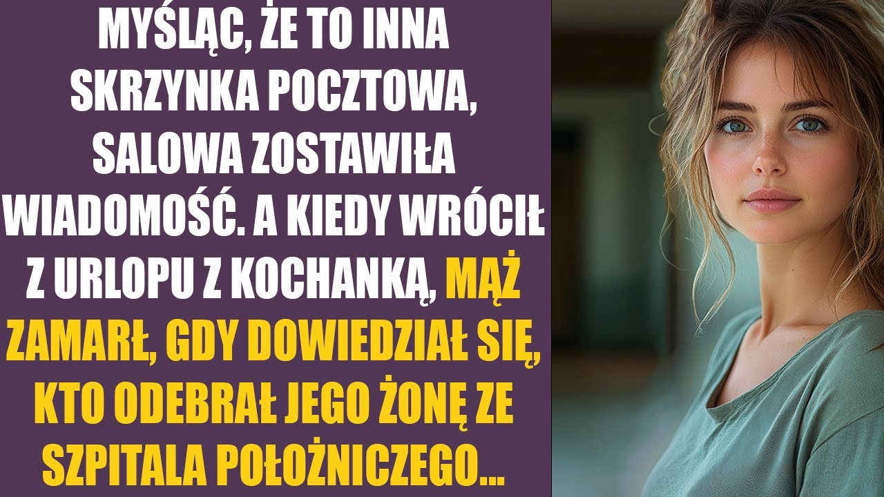 Myśląc, że to Inna skrzynka pocztowa, salowa zostawiła wiadomość. A kiedy wrócił z urlopu z...