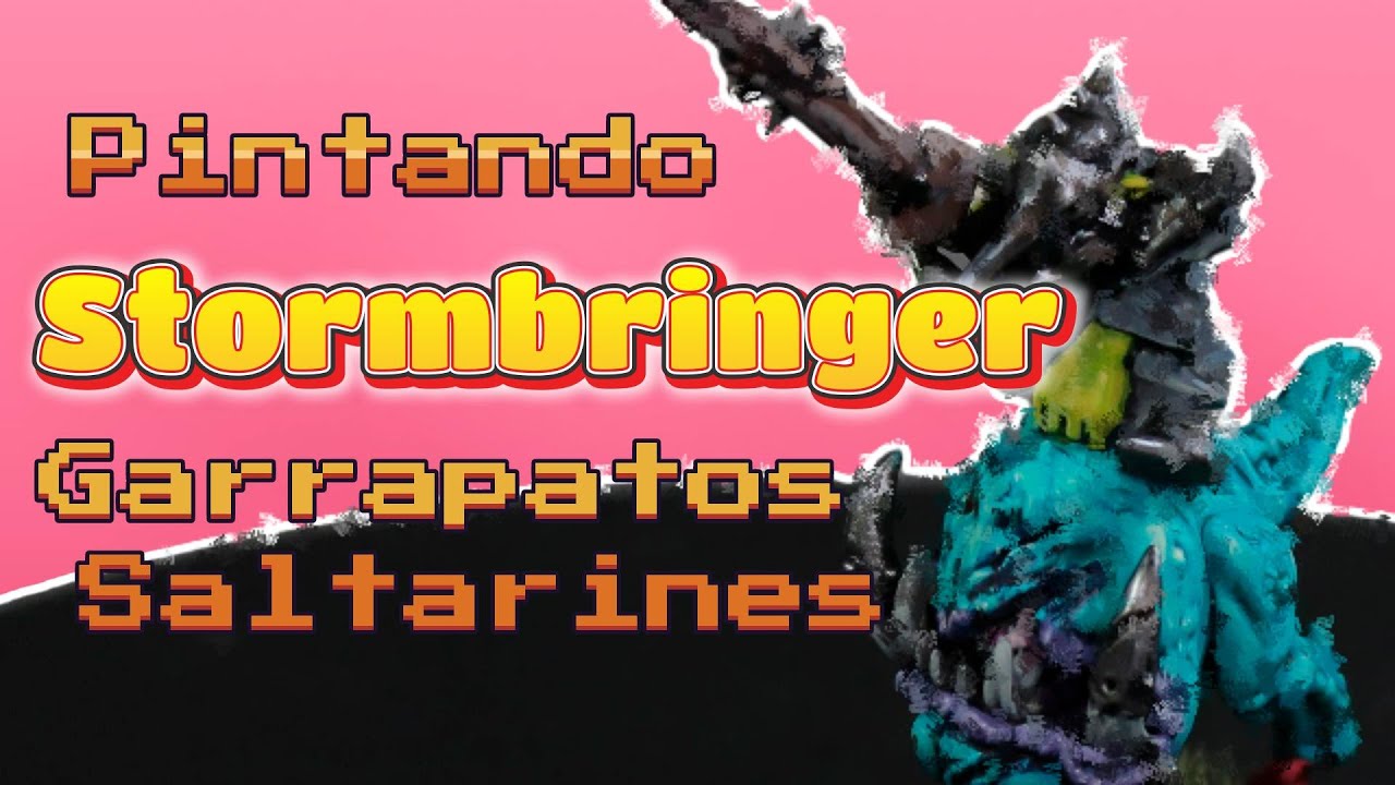 Pintando el coleccionable de Salvat Stormbringer; Garrapatos Saltarines para Old World!!