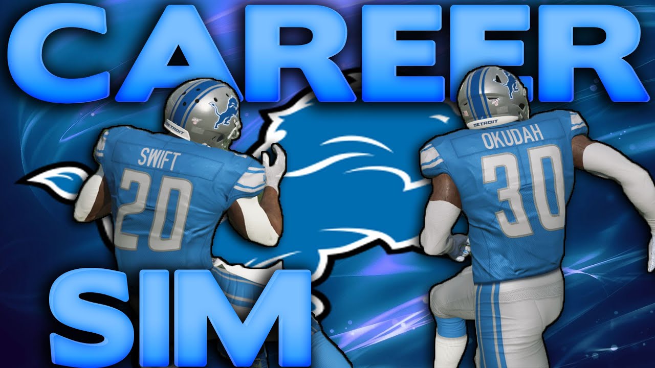 Following The Careers of Jeff Okudah and D'Andre Swift! Madden 20 Experiment!