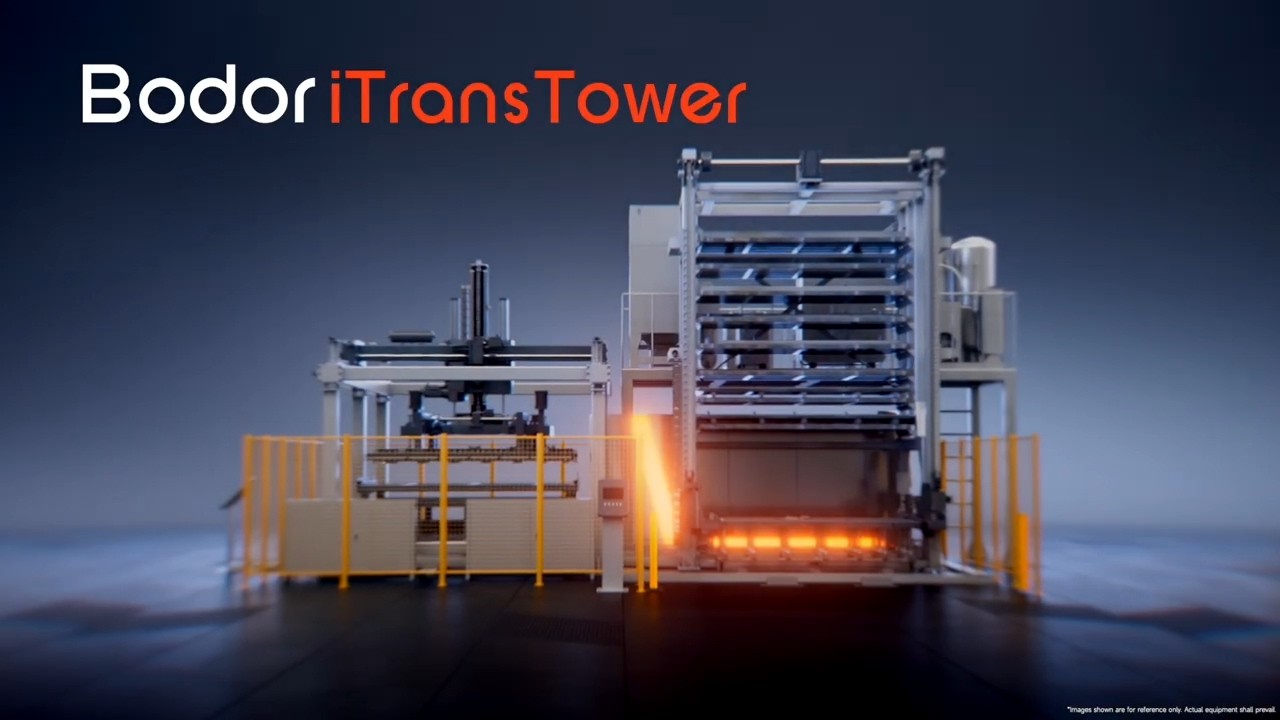 Bodor iTransTower: Fully Automatic Sheet Loading, Unloading, and Storage