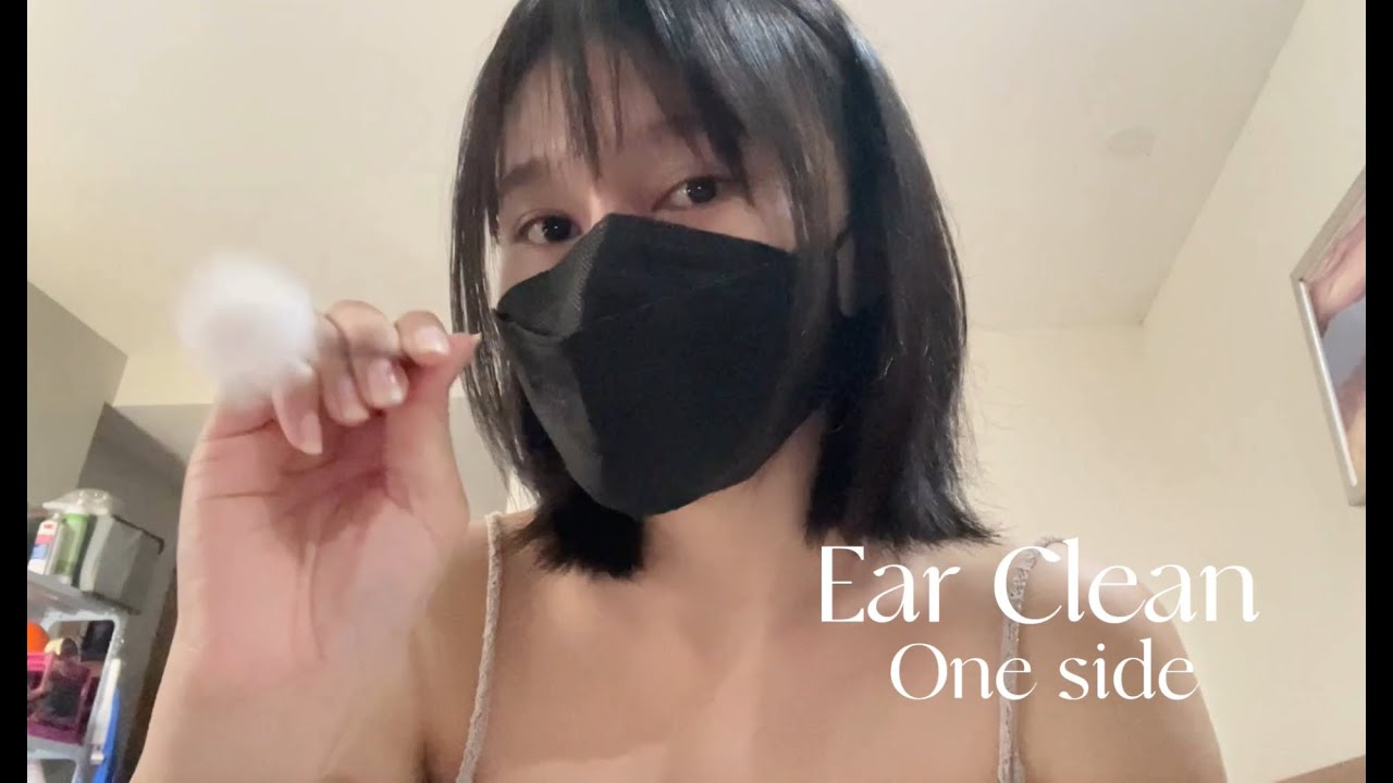 ASMR EAR CLEAN one by one no talk (ทำความสะอาดหูทีละข้าง)