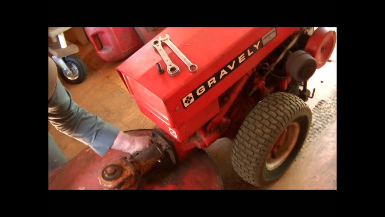 Changing Attachments on the Gravely