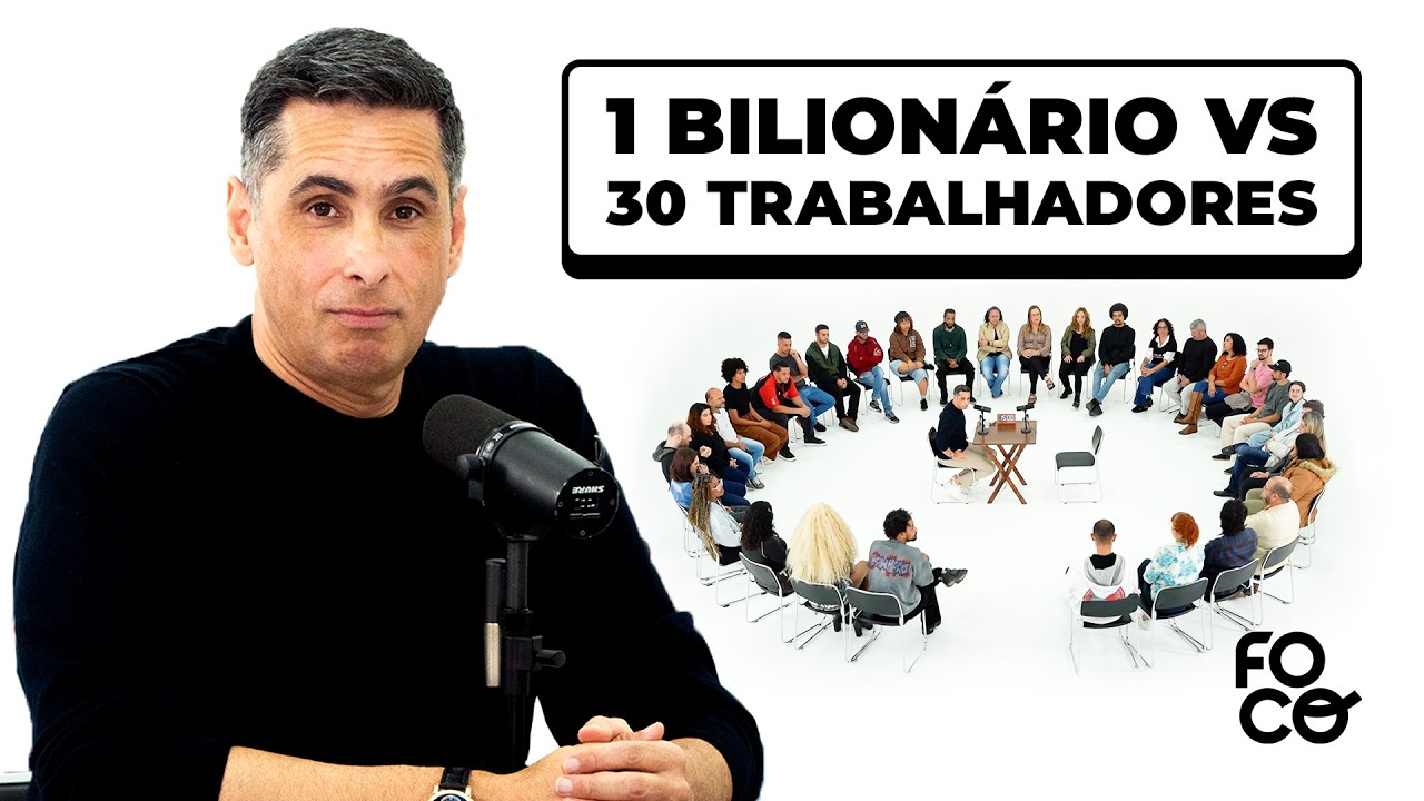 1 BILIONÁRIO VS 30 TRABALHADORES | ft. Flávio Augusto