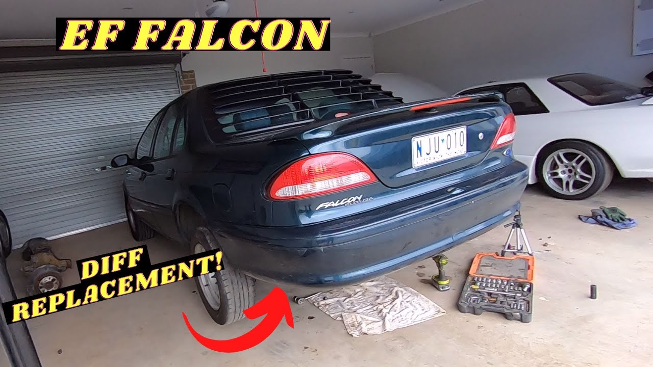 Changing the diff over in my EF Falcon!