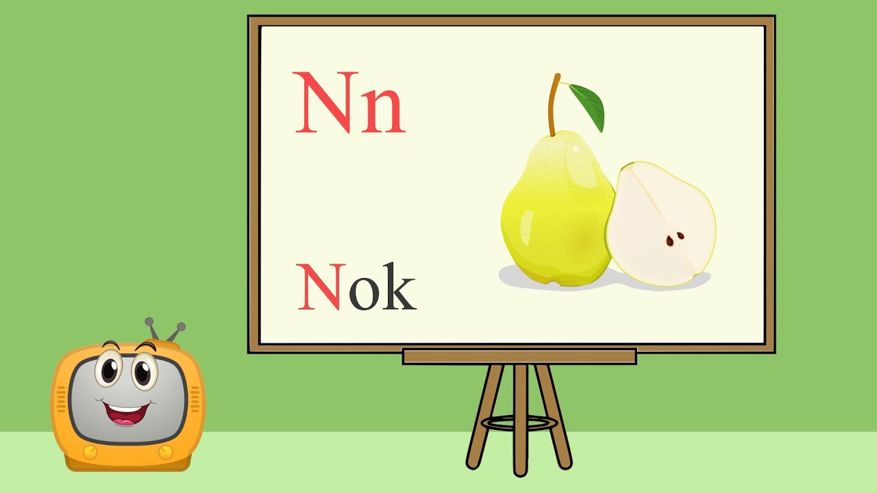 O‘zbek alifbosi - N harfi | Bolalar uchun Dono tv multfilm