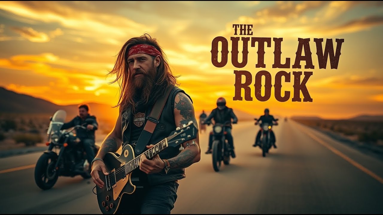 The Outlaw Rock Legends 🎸 Wild Riffs, Dusty Roads & Brotherhood Forever