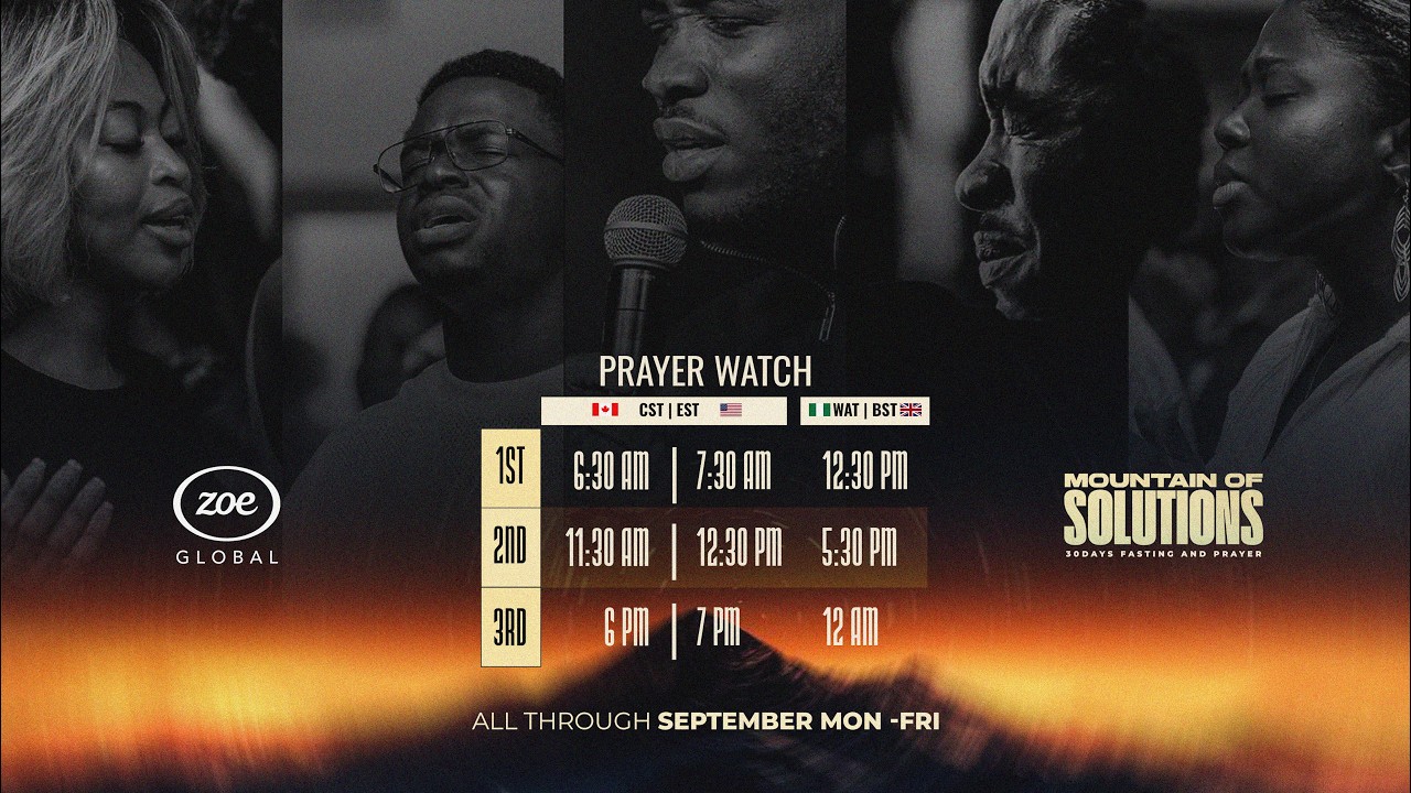 Day 16 Mountain of Solutions | 1st Prayer Watch