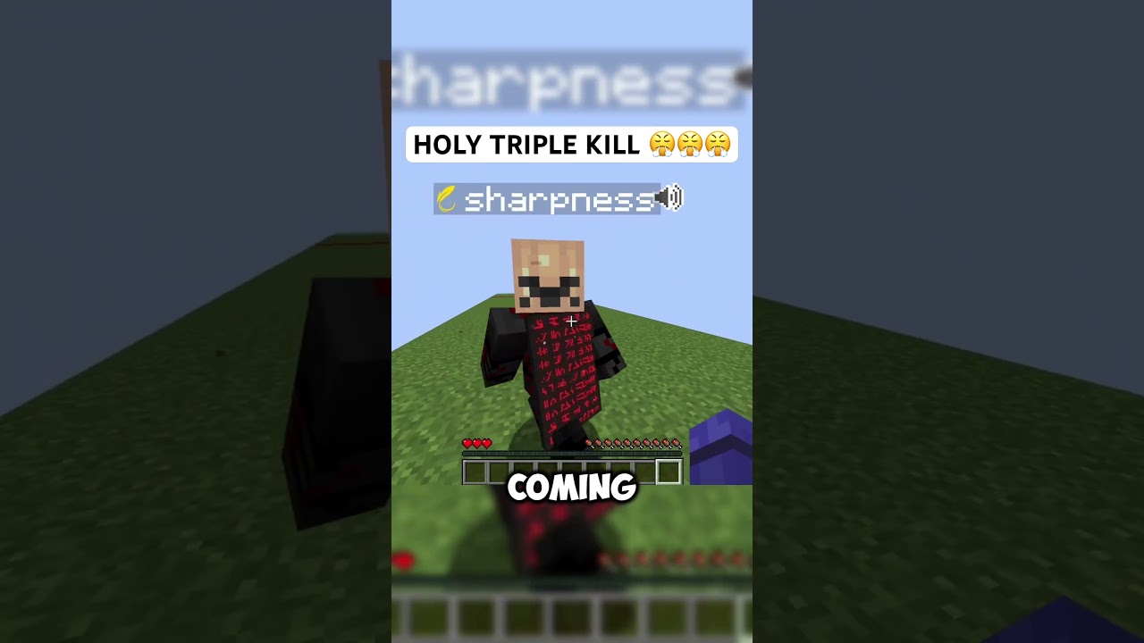 Если бы только острота лезвия помогла мне в конце 😢😢😢 #minecraft #gaming