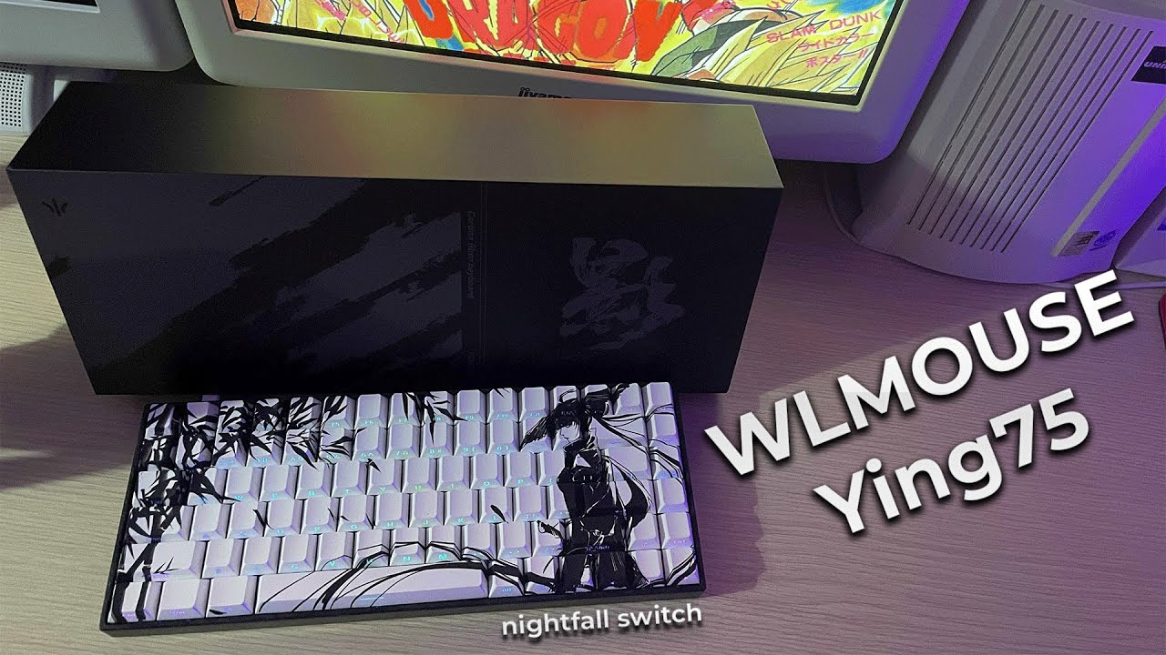 Unboxing WLMouse Ying75 HE Forged Carbon Fiber Keyboard