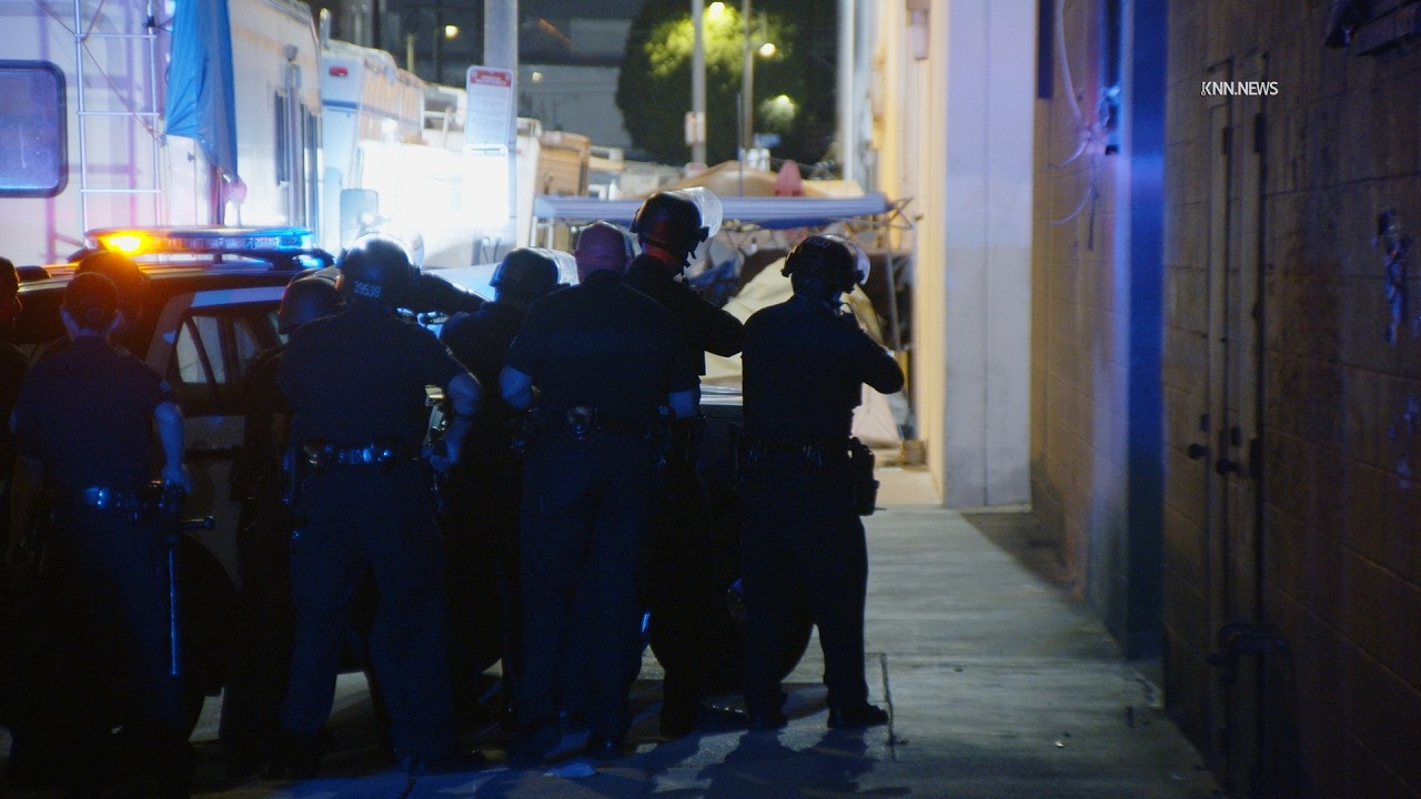 LAPD Officer Involved Shooting On Camera