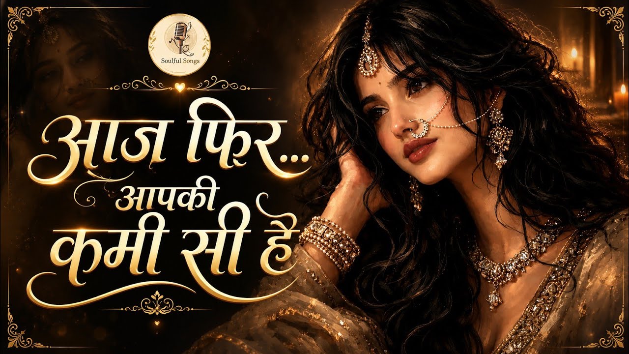 Aaj Phir Aapki Kami Si Hai  - Soulful Hindi Ghazals That Will Touch Your Heart