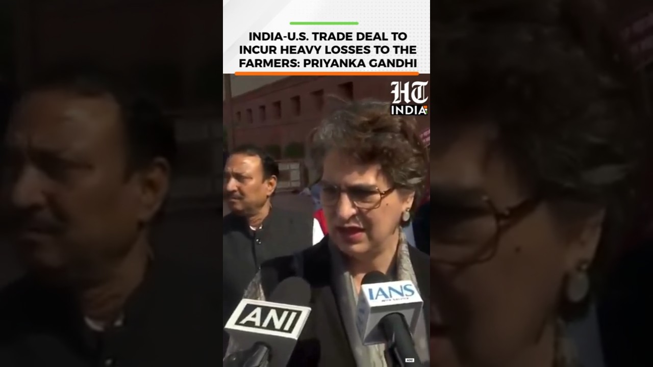Priyanka Gandhi Slams India-US Trade Deal, Backs Labour Strike | HT India