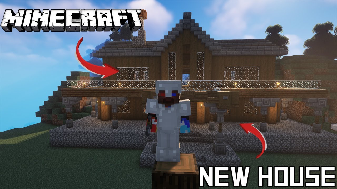 Building Our New House in Minecraft Survival