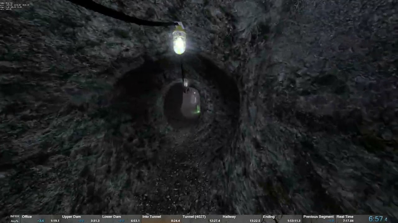 INFRA Any% in 1:46:29 (2:01:57)
