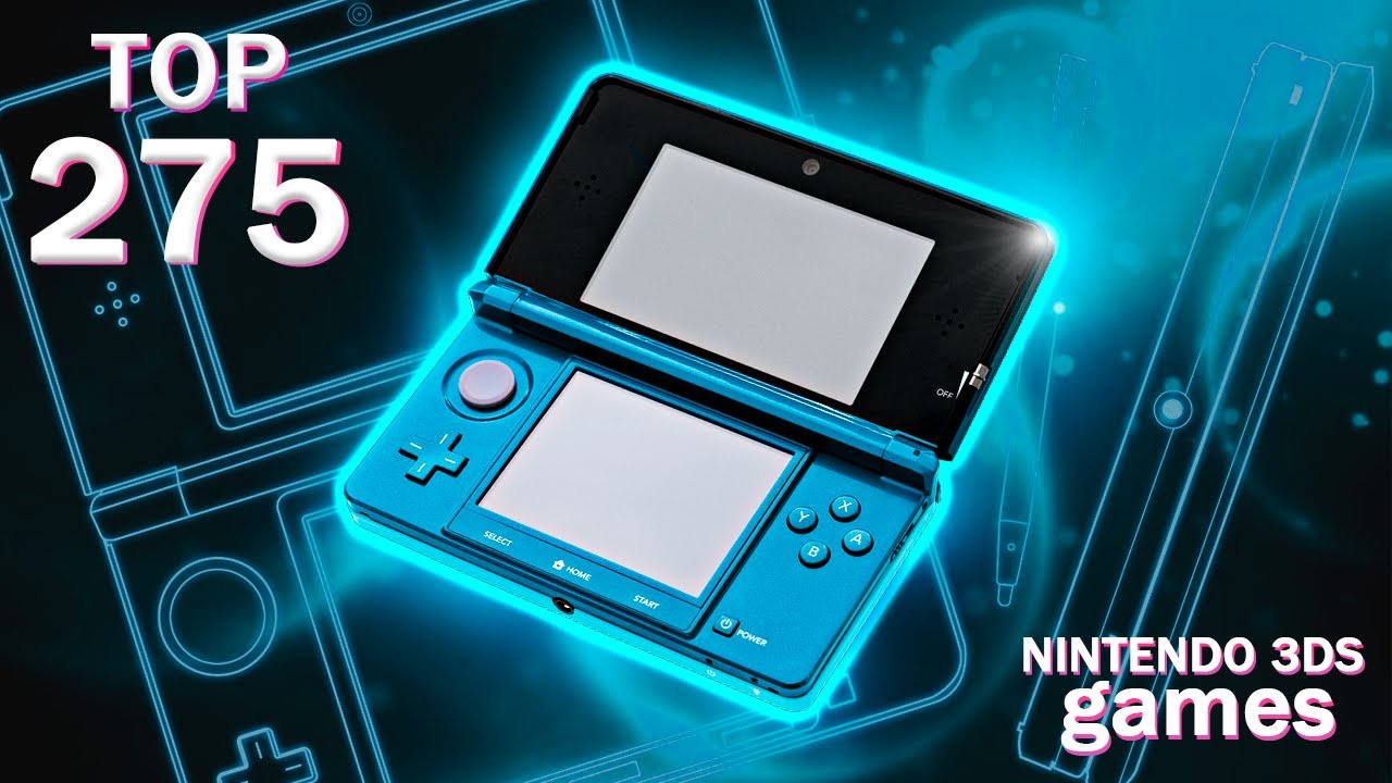 TOP 275 NINTENDO 3DS GAMES #nintendo #nintendo3ds #jogos #consolegaming