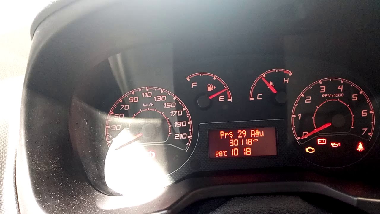 Fiat grubu araçlarda yağ lambası yanıp sönmesi