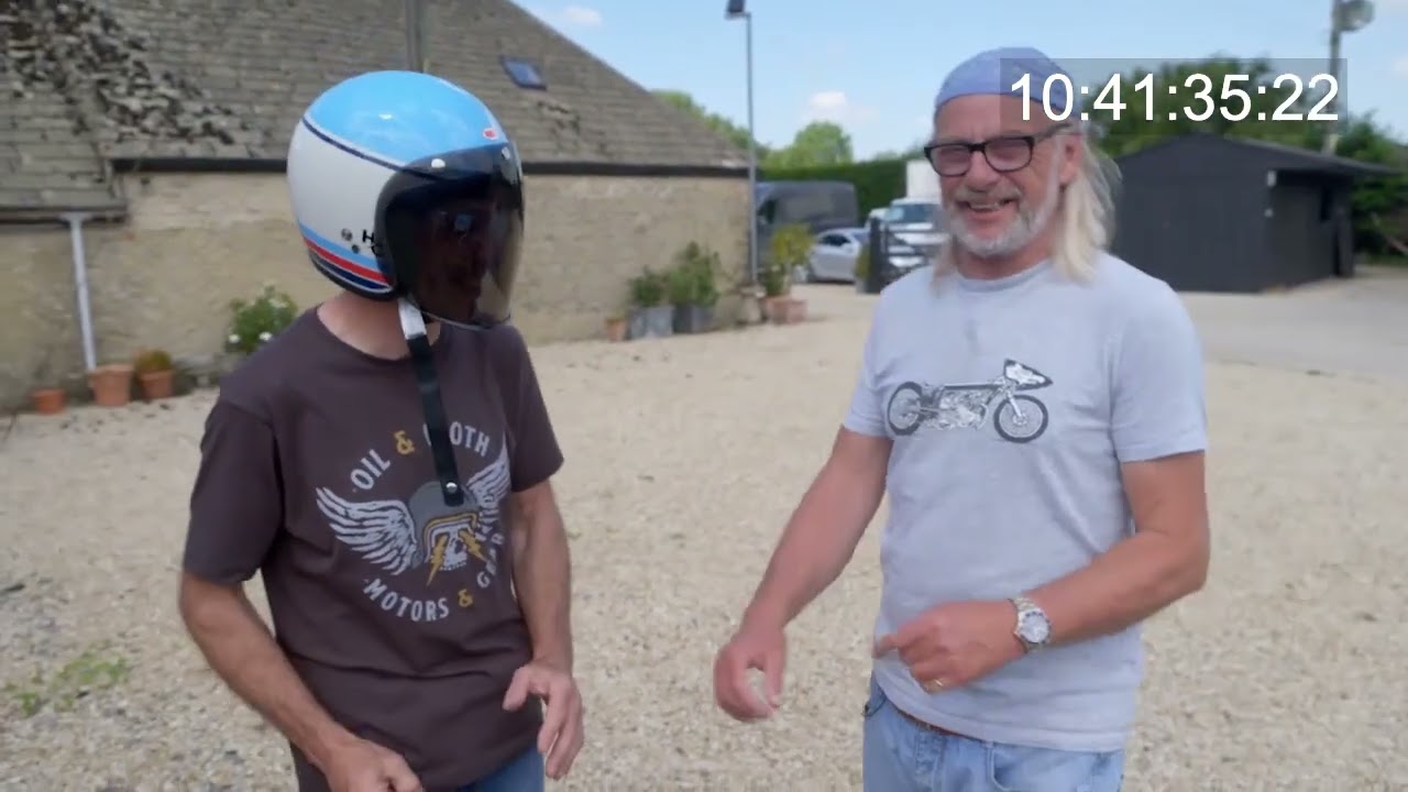 Реставрация Moto Martin — грандиозное открытие и выезд