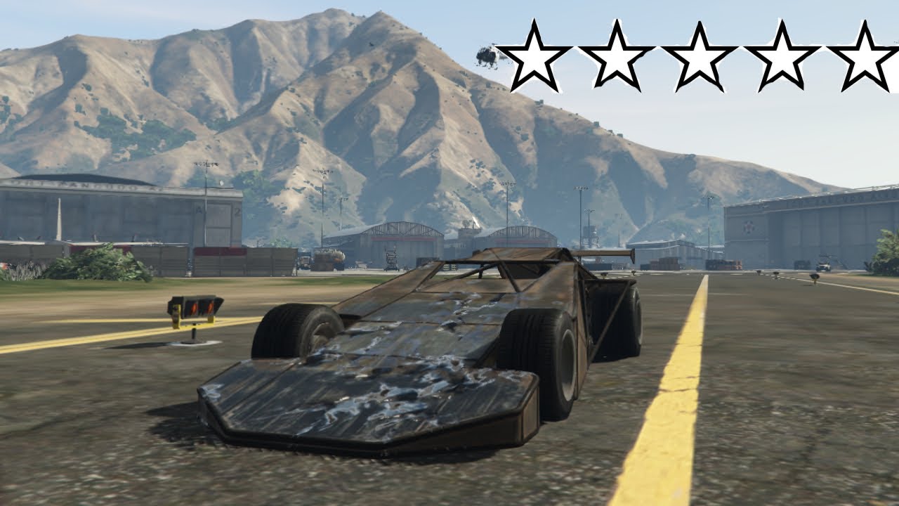Storming  Area 51 using Ramp Buggy car With Professional escape in the mountains in GTA 5