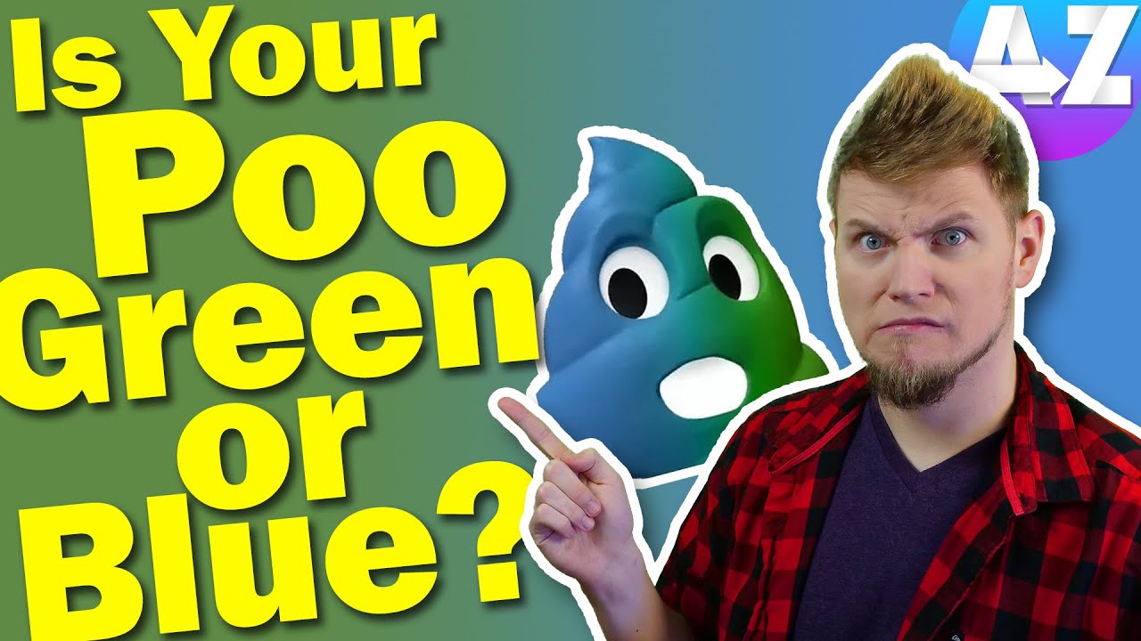 What Makes Poop Green and Blue? (sometimes, anyway...)