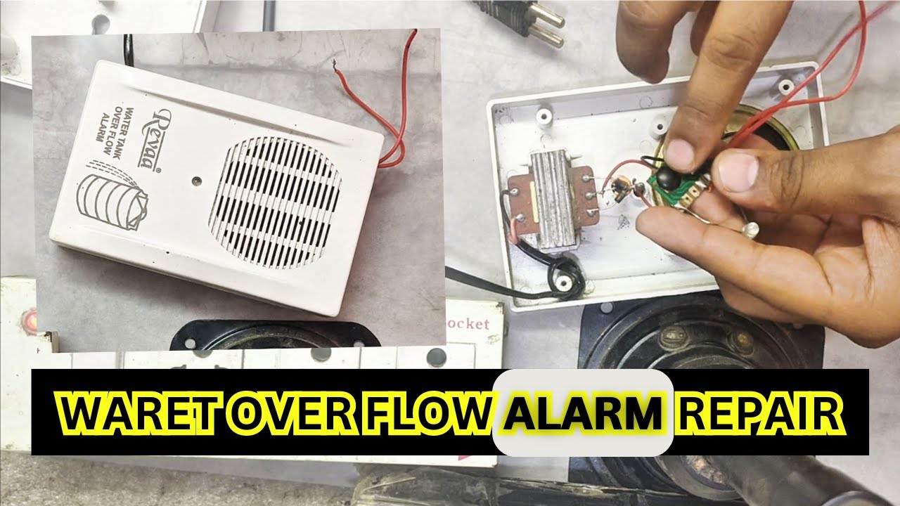 Water tank Alarm Repair || Water tank over flow alarm Repair || #wateralarm