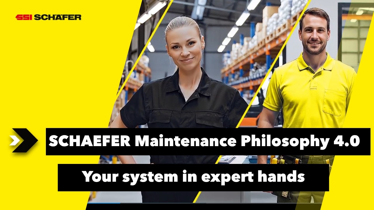 SCHAEFER Maintenance Philosophy 4.0 - Your system in expert hands
