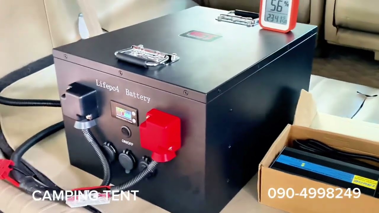 ติดแอร์ DC นอนในรถ ใช้แบต 300 A 24 V ใช้ได้ 3-4 คืน ไม่ต้องสตาร์ทรถยนต์