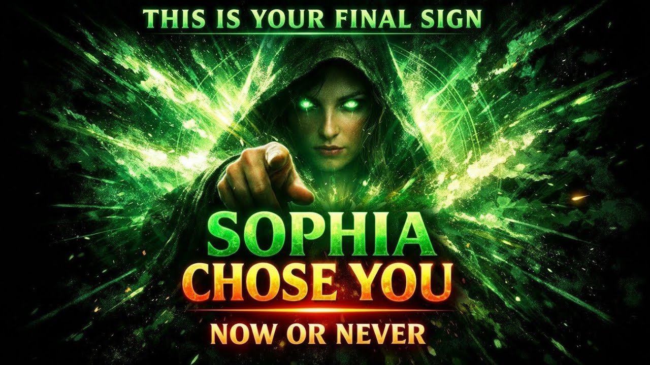  SOPHIA Chose You — This Is Your Final Sign (Do Not Ignore)Time Is Running Out