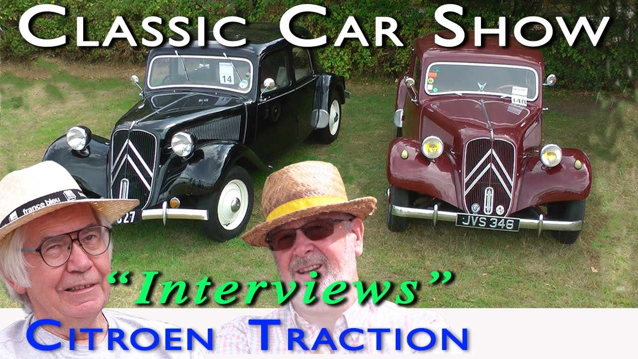 Classic Car CITROEN TRACTION - plus INTERVIEW with drivers