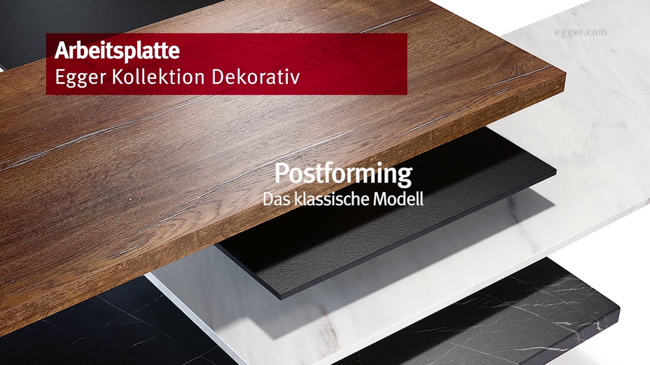 Das neue Arbeitsplattensortiment von EGGER: Eine Lösung für jedes Projekt!