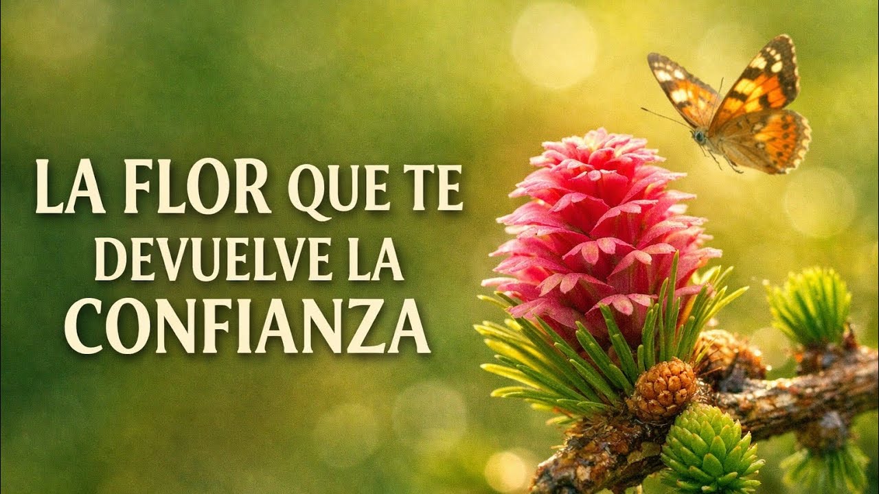 Larch: La Flor de Bach para recuperar la confianza en ti mismo.