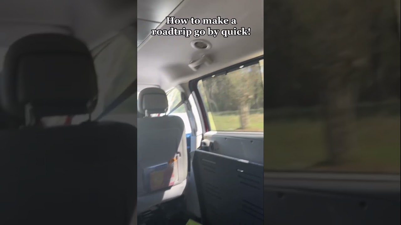 How to make a road trip go by quick!
